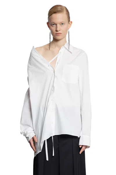 Ann Demeulemeester White Jula Shirt In White
