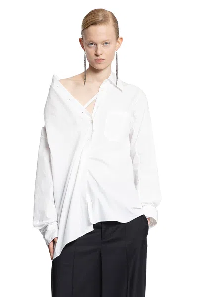 Ann Demeulemeester White Jula Shirt In White