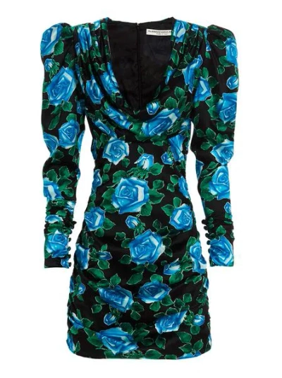 Alessandra Rich Silk Mini Dress