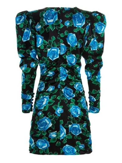 Alessandra Rich Silk Mini Dress
