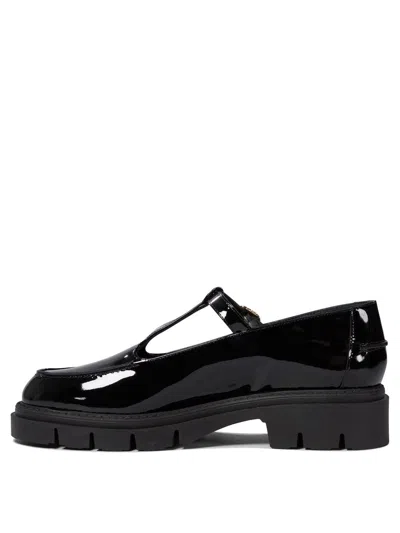 Amato Daniele Chic Patent Leather Loafers And Slippers For Women