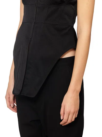 Ambush Women's Corset Top With Zip