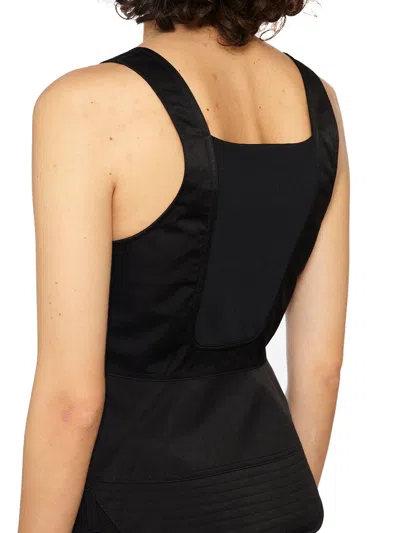 Ambush Women's Corset Top With Zip
