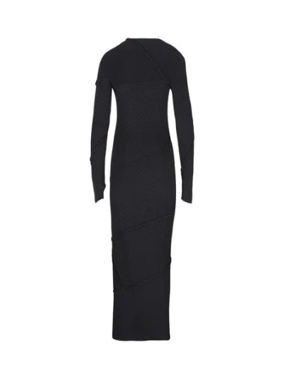 Balenciaga Maxi Dress With Asymmetric Hem And Neck