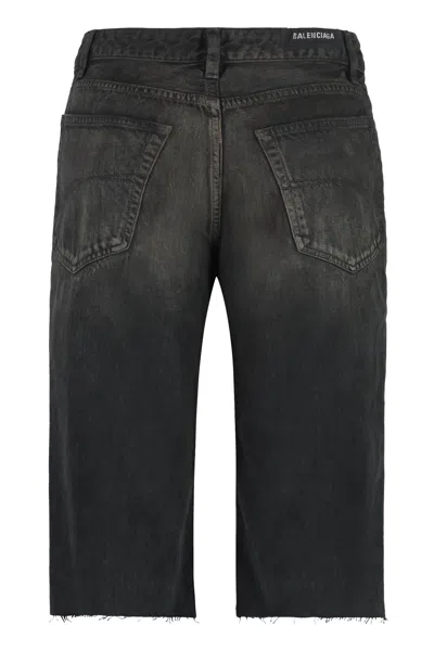 Balenciaga Bermuda Shorts In Cotton