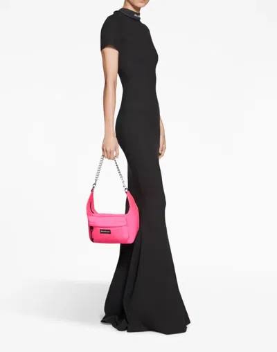 Balenciaga Women's Raver Medium Chained Shoulder Bag