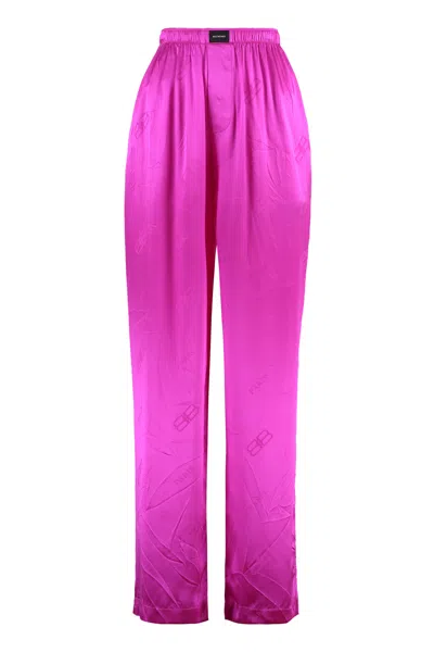 Balenciaga Silk Pajama Pants