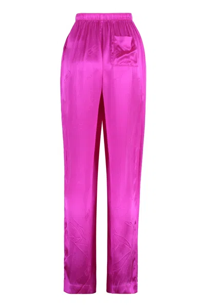 Balenciaga Silk Pajama Pants