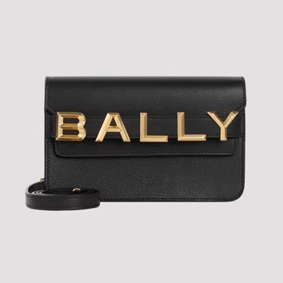 Bally Logo-plaque Grained Calf Leather Shoulder Bag