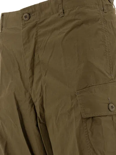 Beams Plus Mid-rise Cargo Trousers With Adjustable Drawstrings