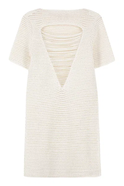 Bottega Veneta Lace-effect Knitted Dress