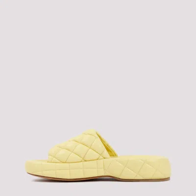 Bottega Veneta Flat Sole Padded Leather Sandals