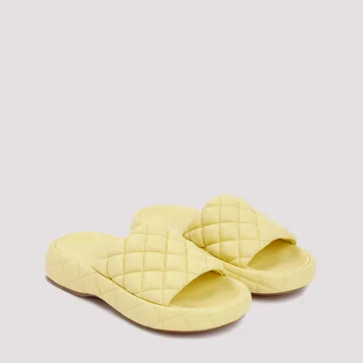 Bottega Veneta Flat Sole Padded Leather Sandals