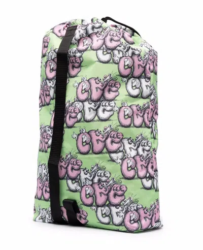 Comme Des Garçons Cdg Shirt X Kaws Logo Backpack