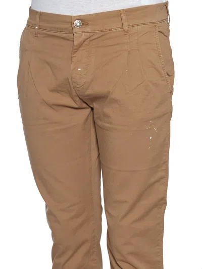 DANIELE ALESSANDRINI DANIELE ALESSANDRINI COTTON CHINO PANTS 