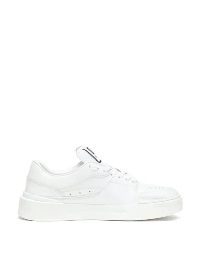 Dolce & Gabbana New Roma Perforated Leather Sneakers
