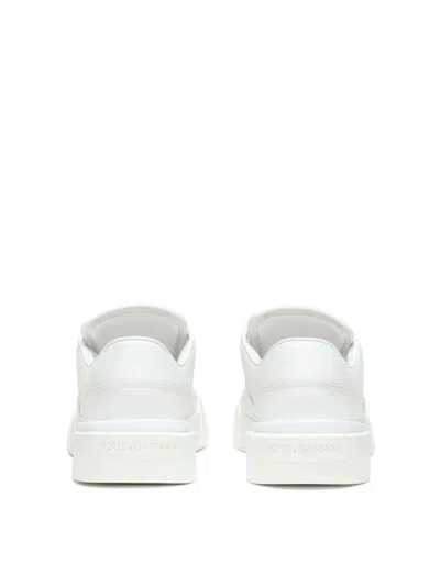 Dolce & Gabbana New Roma Perforated Leather Sneakers