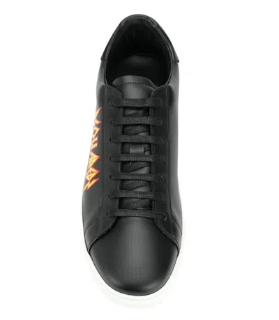 Shop Dsquared2 Tennis Rock Logo Sneakers