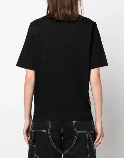 Dsquared2 Pac-man Logo Short Sleeve T-shirt For Women