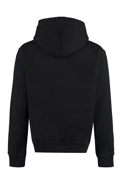 Dsquared2 Man Sweatshirt Black Size L Cotton