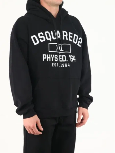 Dsquared2 D2 Xxl Herca Hoodie Black