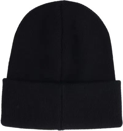 Dsquared2 Dsquared Men Black Wool Beanie Hat