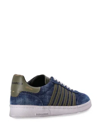 Dsquared2 Denim Lace-up Sneakers