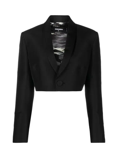 Dsquared2 Cropped Tailored Jacket