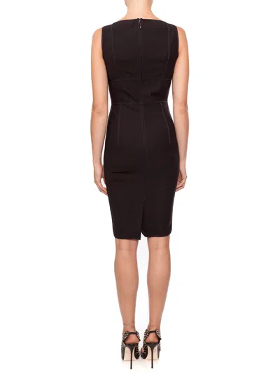 Dsquared2 Wool Mini Dress In Black