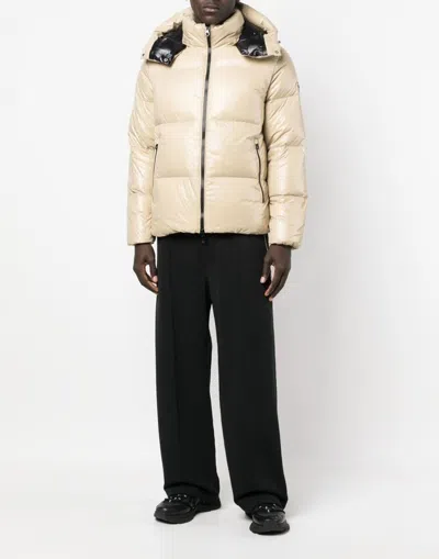 Duvetica Tifo Puffer Down Jacket In Neutral