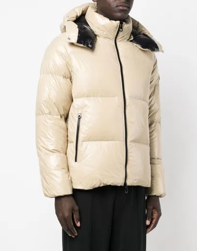 Duvetica Tifo Puffer Down Jacket In Neutral