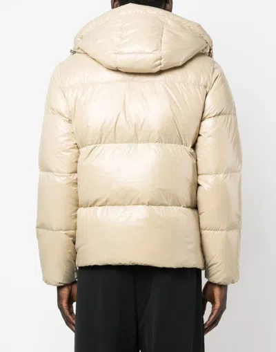 Duvetica Tifo Puffer Down Jacket In Neutral
