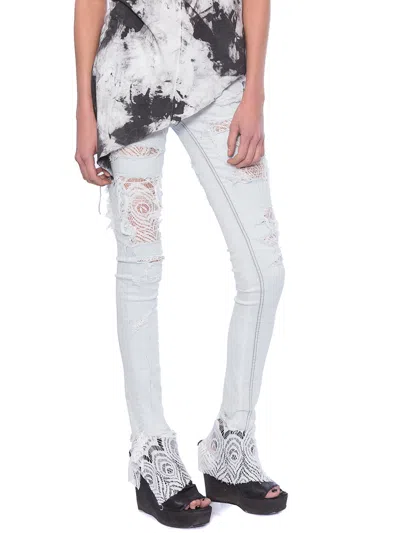 Fagassent Skinny Jeans With Lace