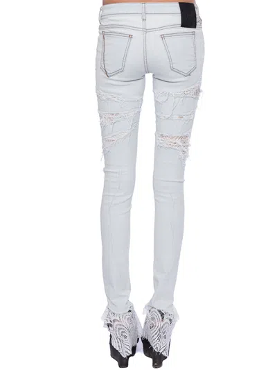Fagassent Skinny Jeans With Lace