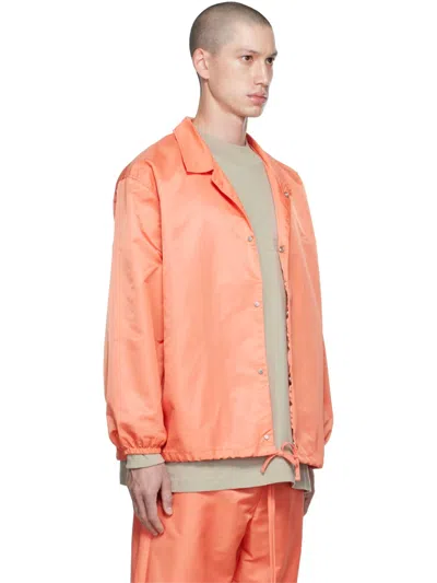 Fear Of God Essentials 1977 Logo Coaches Jacket