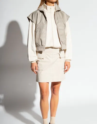 Fear Of God Essentials Logo Smoke Running Vest