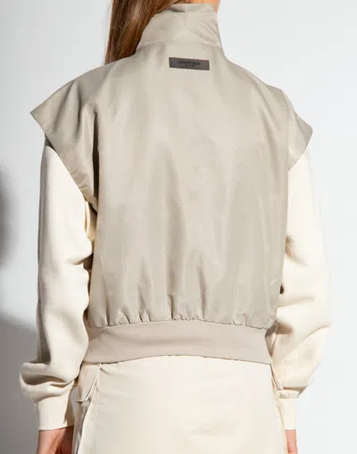 Fear Of God Essentials Logo Smoke Running Vest