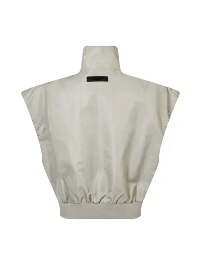Fear Of God Essentials Logo Smoke Running Vest