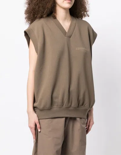 Fear Of God Essentials V Neck Vest Top