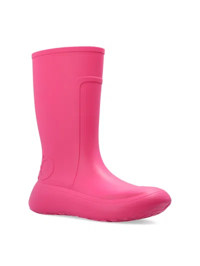 Ferragamo Womens Dark Pink Boot