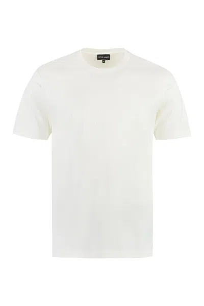 Giorgio Armani Logo Viscose T-shirt