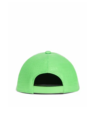 Giuseppe Zanotti Cohen Snakeskin-effect Leather Cap