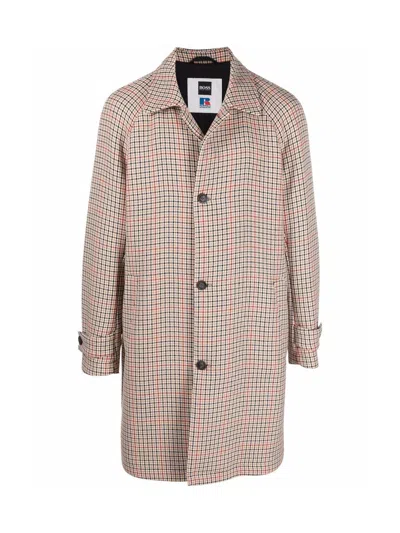 Hugo Boss Boss X Russell Athletic Dejam Houndstooth Coat