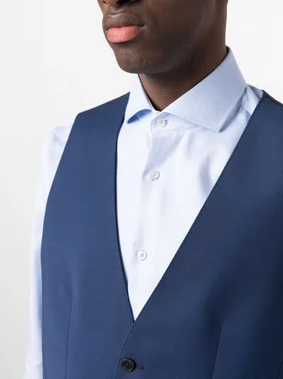 Hugo Boss Single-breasted Buttoned Waistcoat