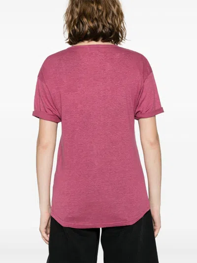 Isabel Marant Étoile Koldi Logo-print Linen T-shirt