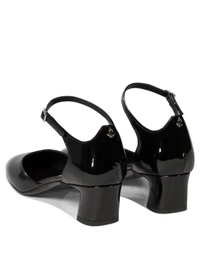 Jimmy Choo Pixie Mary Jane Block-heel Shoes
