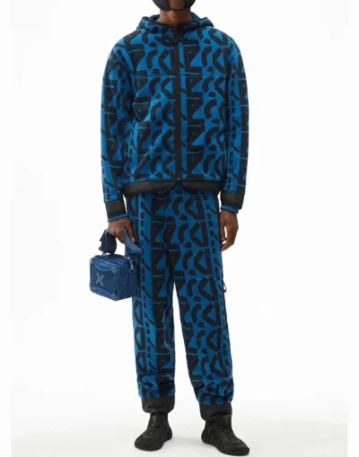 Kenzo Abstract-print Zip-up Hooded Jacket