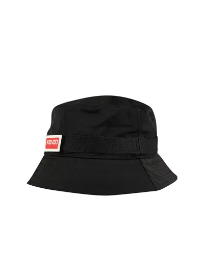 Kenzo Side Logo-patch Detail Bucket Hat
