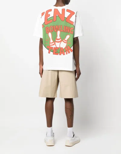 Kenzo Bowling Team Logo Oversize T-shirt