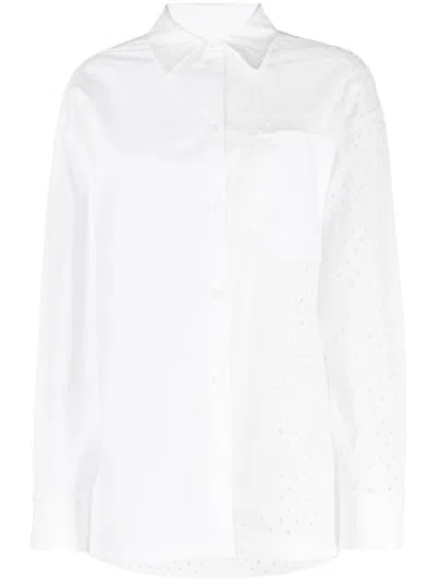 Kenzo Women's Broderie Anglaise Cotton Shirt
